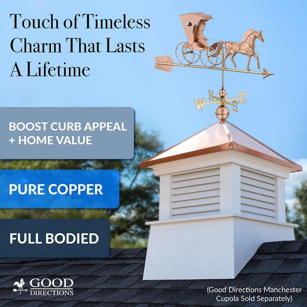 Good Directions Country Doctor Weathervane With Arrow