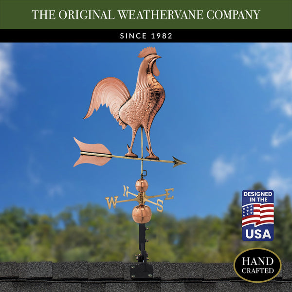 Good Directions Barn Rooster Weathervane