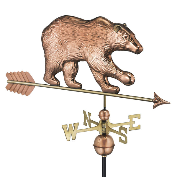 good directions Bear Weathervane with Arrow