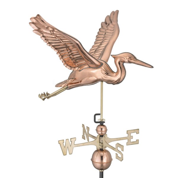 good directions Blue Heron Weathervane
