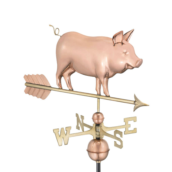 good directions Country Pig Weathervane