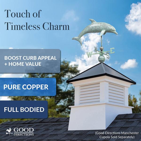 Good Directions Dolphin Weathervane