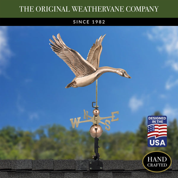 Good Directions Feathered Goose Weathervane