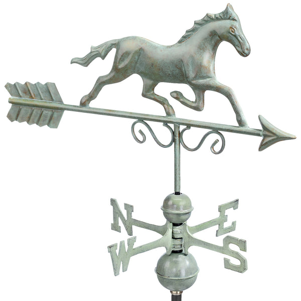 good directions Galloping Horse Weathervane