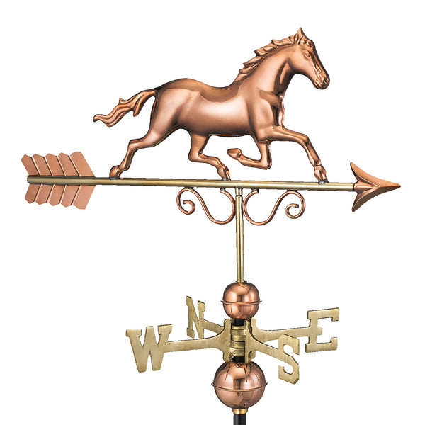 good directions Galloping Horse Weathervane
