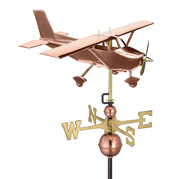 good directions High Wing Plane Weathervane