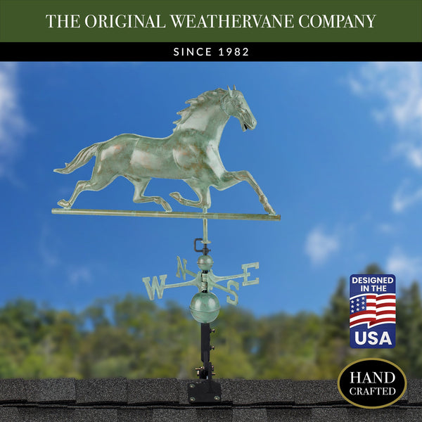 Good Directions Horse Weathervane