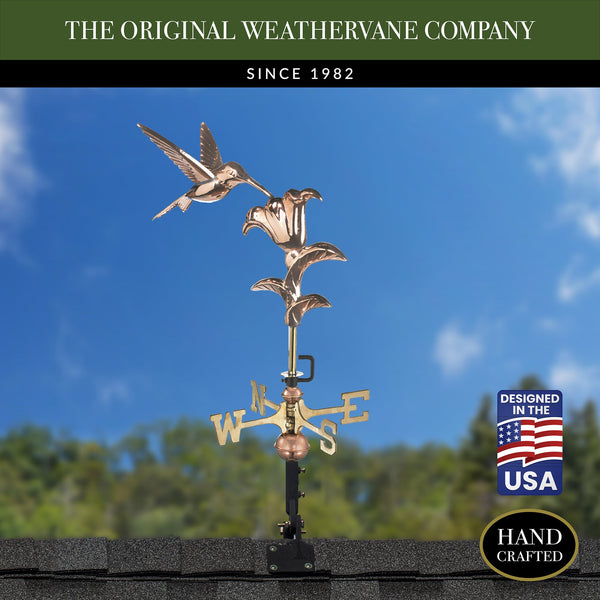 Good Directions Hummingbird Cottage Weathervane