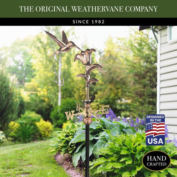 Good Directions Hummingbird Garden Weathervane