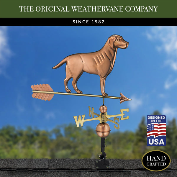 Good Directions Labrador Retriever Weathervane
