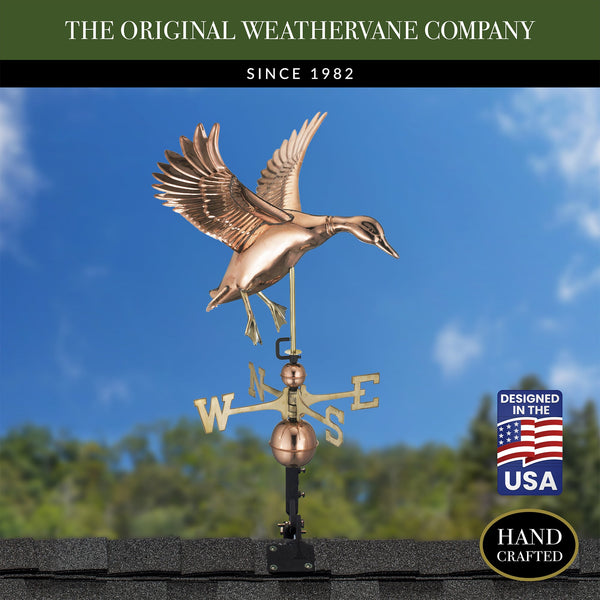 Good Directions Landing Duck Weathervane
