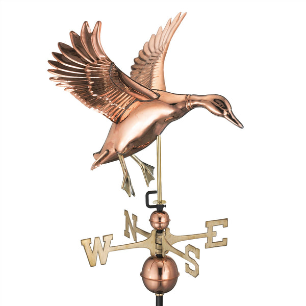 good directions Landing Duck Weathervane