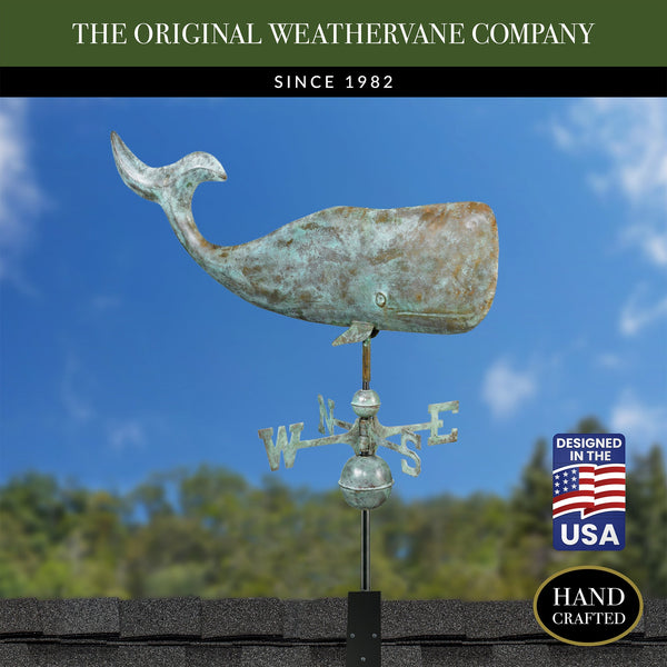 Good Directions Large 37" Whale Weathervane