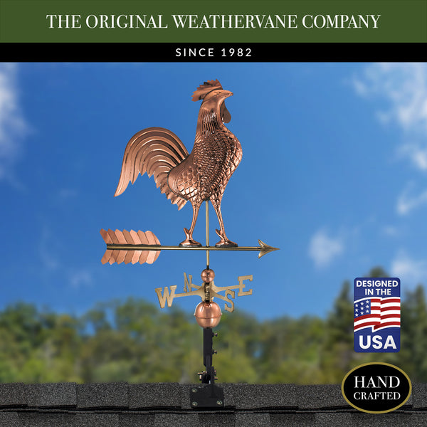 Good Directions Large Rooster Weathervane
