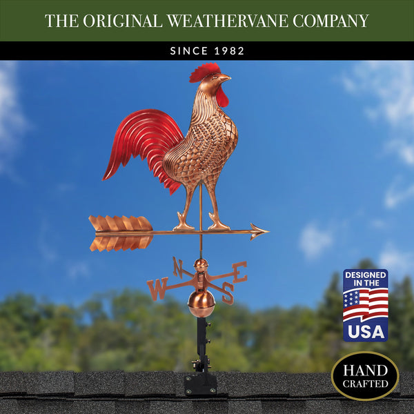 Good Directions Large Rooster Weathervane