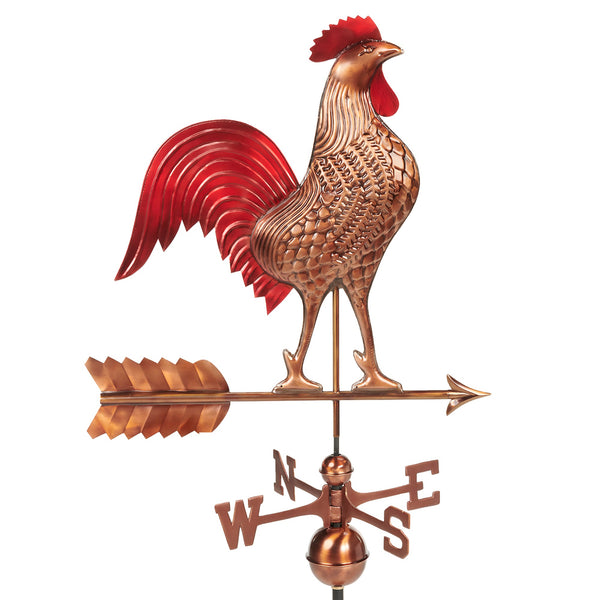 good directions Large Rooster Weathervane
