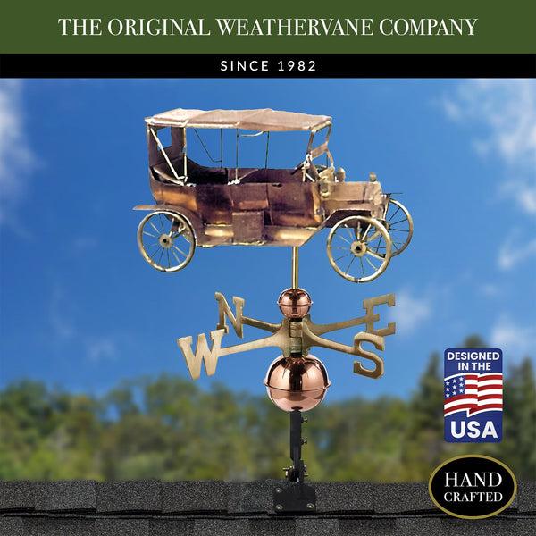 Good Directions Old Tyme Car Weathervane