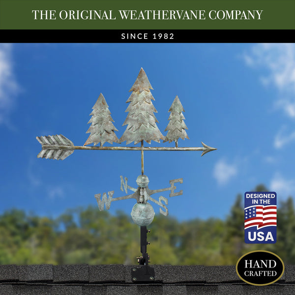 Good Directions Pine Trees Weathervane