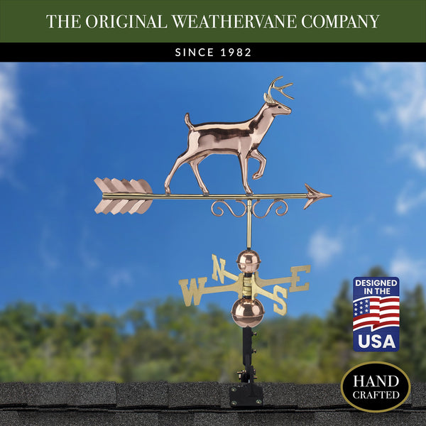 Good Directions Proud Buck Weathervane