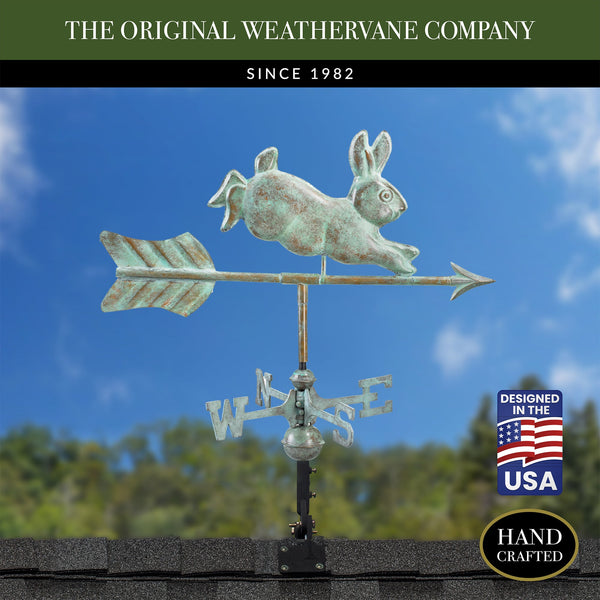 Good Directions Rabbit Cottage Weathervane