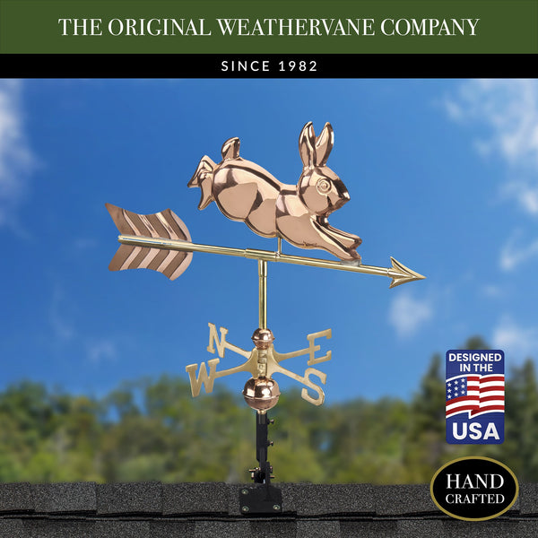 Good Directions Rabbit Cottage Weathervane