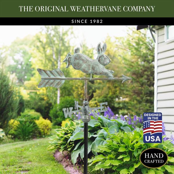 Good Directions Rabbit Garden Weathervane