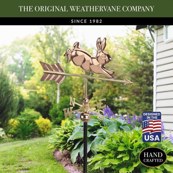 Good Directions Rabbit Garden Weathervane