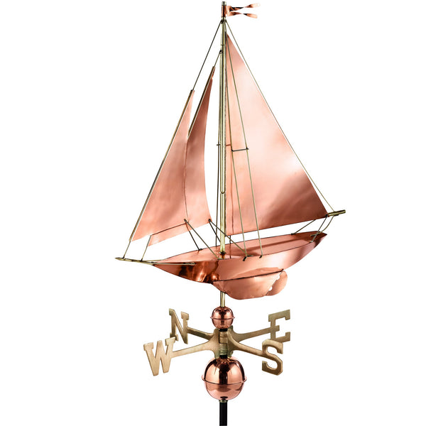 good directions Racing Sloop Weathervane
