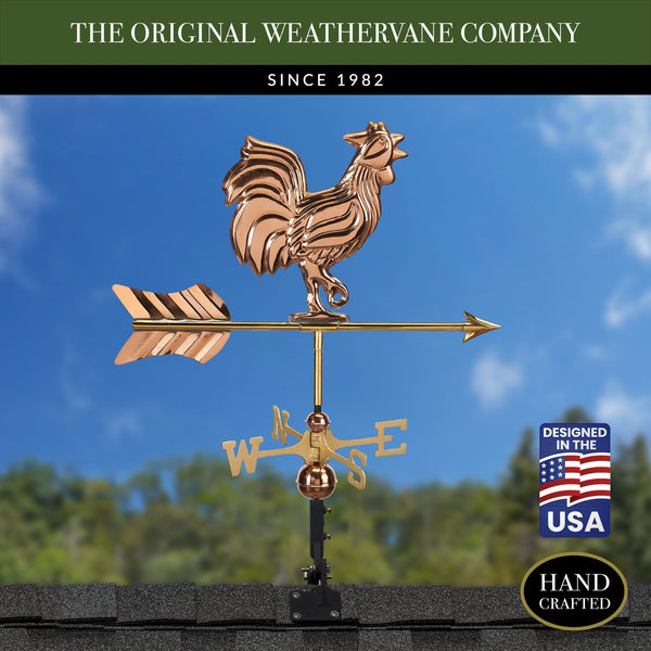 Good Directions Rooster Cottage Weathervane