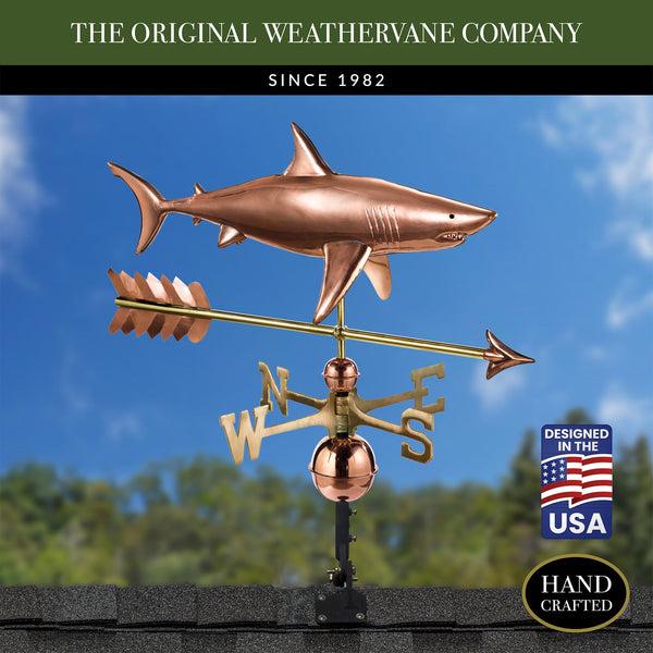 Good Directions Shark With Arrow Weathervane