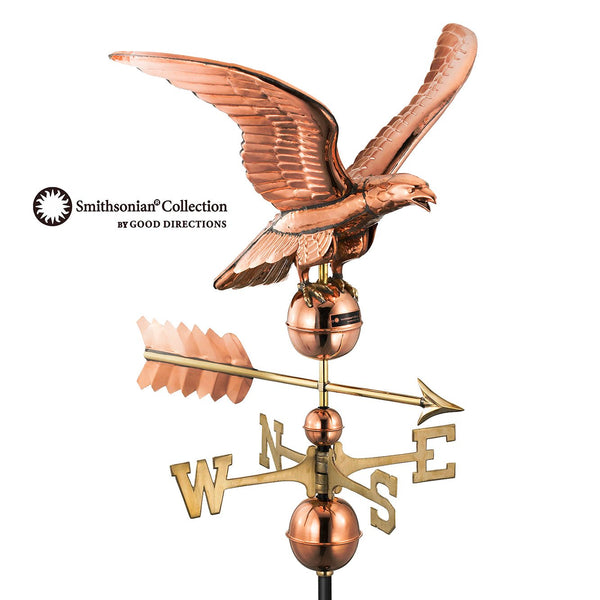 good directions Smithsonian Eagle Weathervane