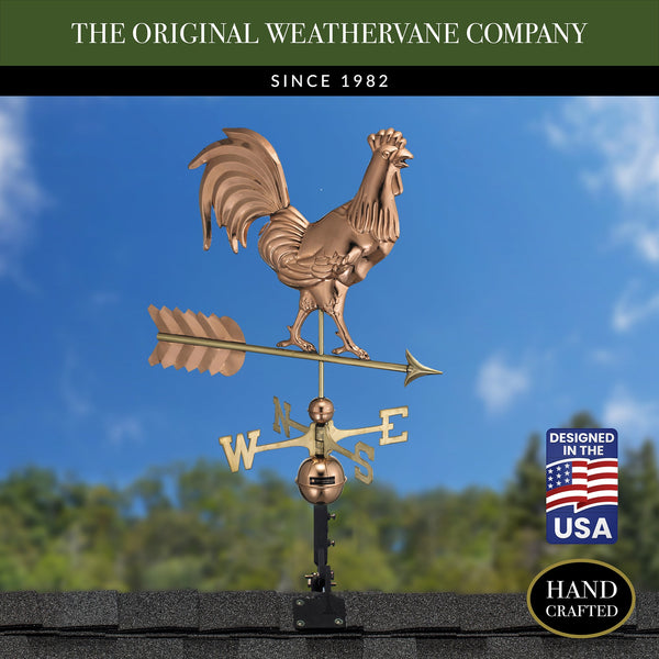 Good Directions Smithsonian Rooster Weathervane