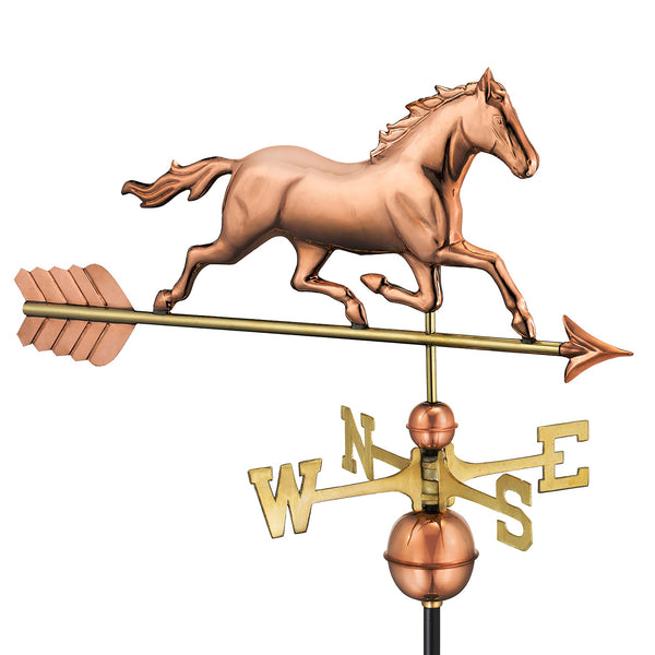 good directions Trotting Horse Weathervane