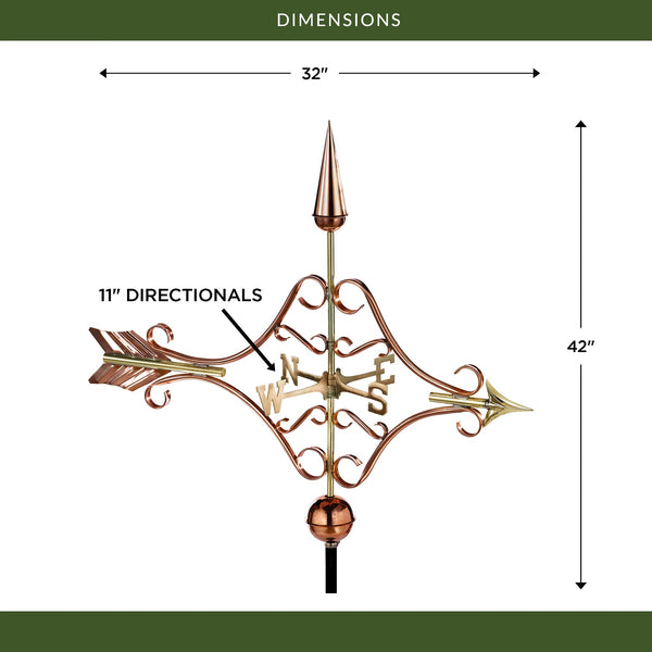 Good Directions Victorian Arrow Weathervane