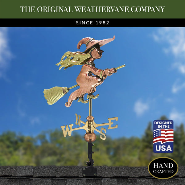 Good Directions Witch Cottage Weathervane