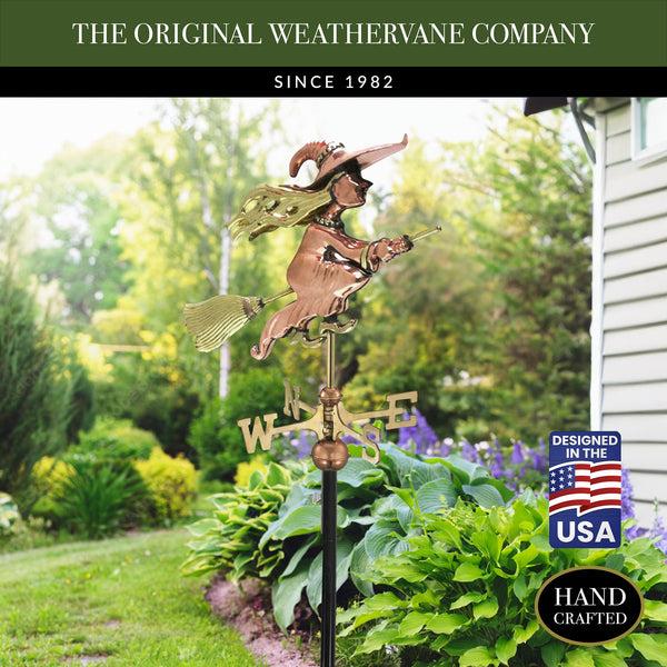 Good Directions Witch Garden Weathervane