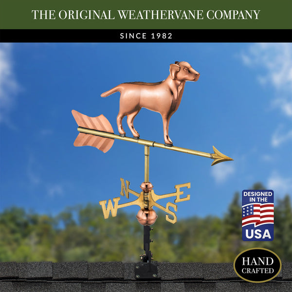 Good Directions Labrador Retriever Cottage Weathervane