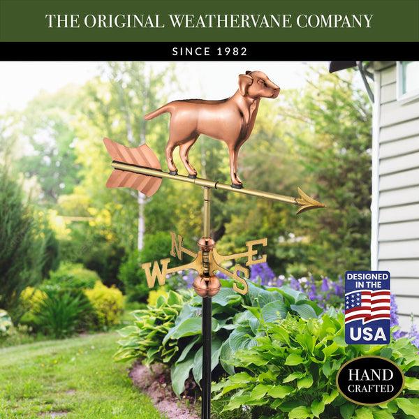 Good Directions Labrador Retriever Garden Weathervane