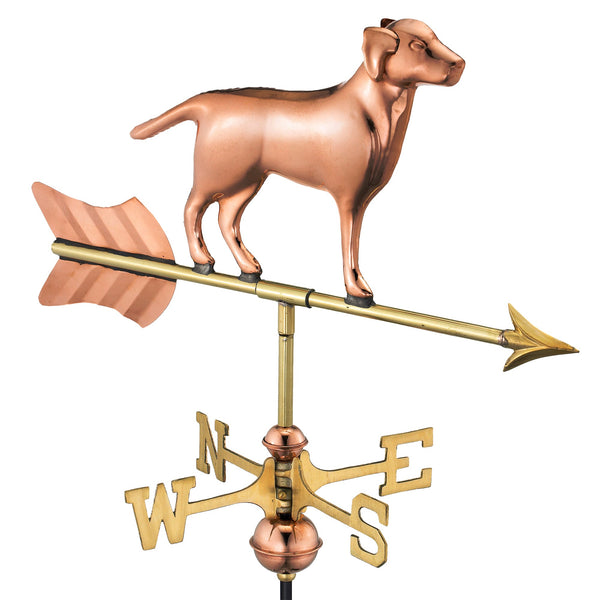 good directions Labrador Retriever Garden Weathervane