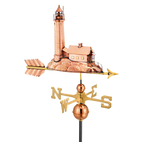 good directions Lighthouse Weathervane - Pure Copper by Good Directions