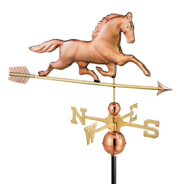 good directions Patchen Horse Weathervane with Arrow