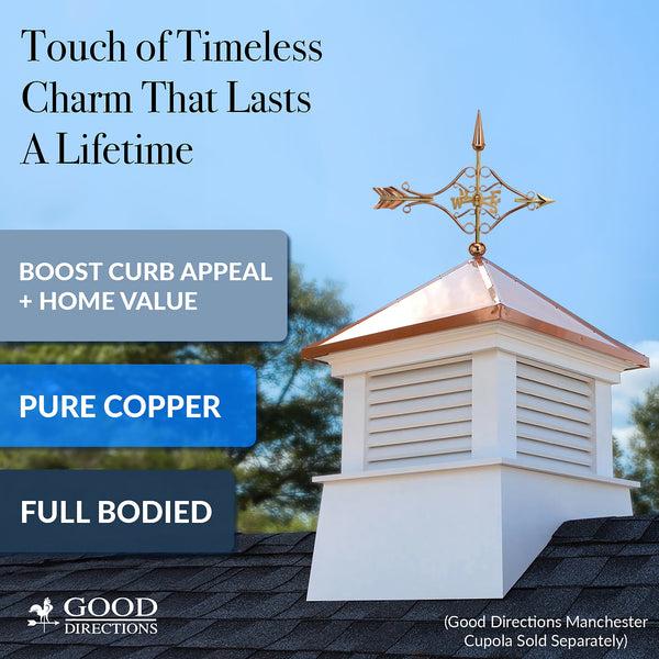 Good Directions Victorian Arrow Cottage Weathervane