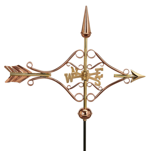 good directions Victorian Arrow Cottage Weathervane