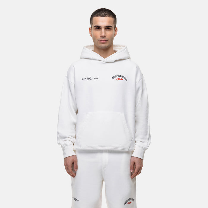 good for nothing Antiquity Off White Vintage Hoodie