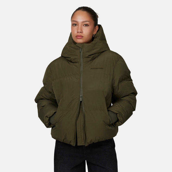 good for nothing Arctic Matte Green Puffer Jacket (coming soon)
