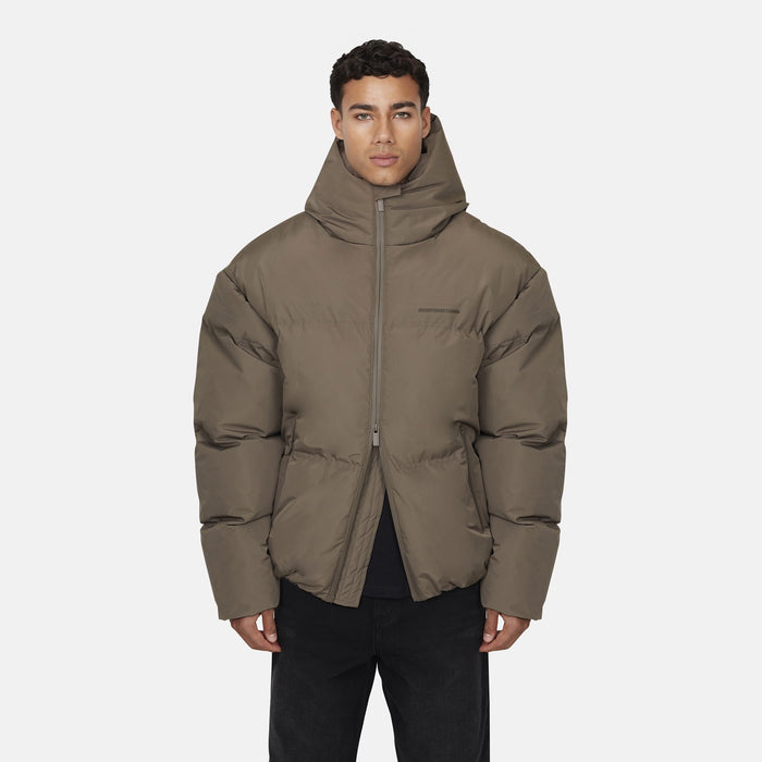 Good For Nothing Arctic Matte Taupe Puffer Jacket (coming Soon)