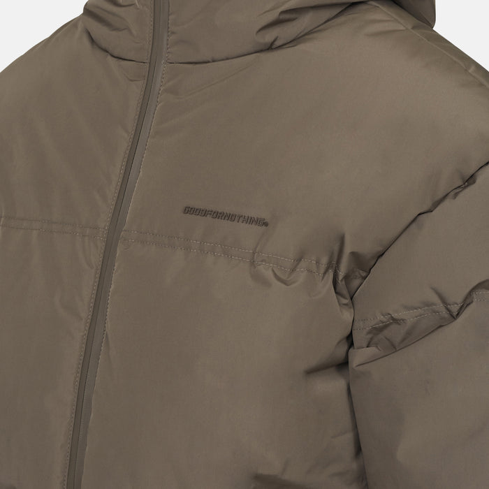 Good For Nothing Arctic Matte Taupe Puffer Jacket (coming Soon)