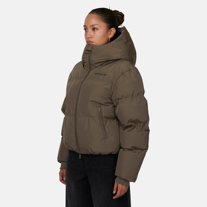 Good For Nothing Arctic Matte Taupe Puffer Jacket (coming Soon)