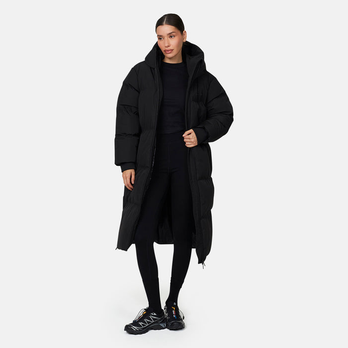 good for nothing Arctic Maxi Matte Black Puffer Jacket (coming soon)