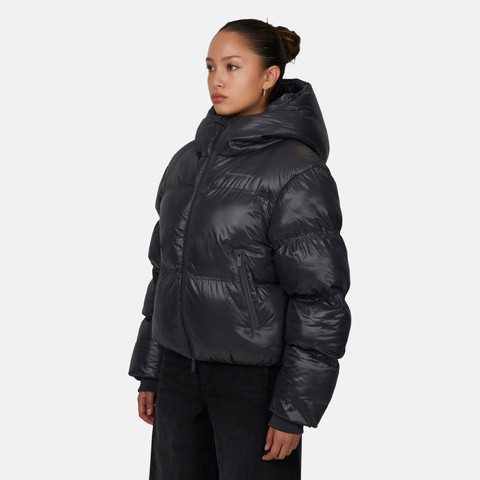 Good For Nothing Arctic Shine Gunmetal Puffer Jacket (coming Soon)